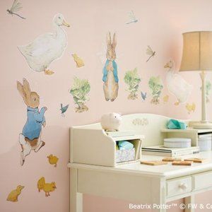 Pottery Barn Peter Rabbit Wall Decals
